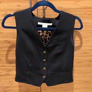 Veronica Beard Black Vest